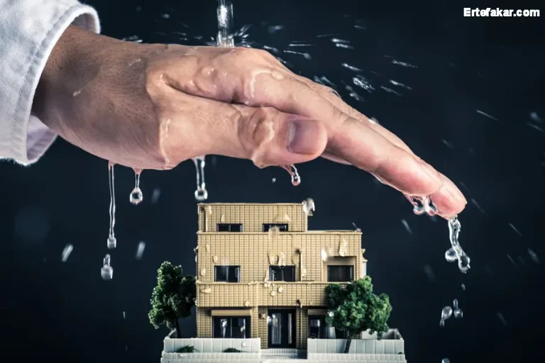 عایق رطوبتی نما ساختمان با طناب