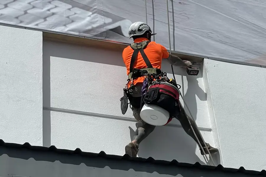 عایق رطوبتی نما با راپل در گلستان توسط شمال راپل